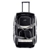 Olympia 29 Inch 8 Pockets U Shaped Rolling Duffel Bag Case with Handle, Black - 2 of 4