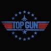 Juniors Womens Top Gun Circle of Stars Logo Racerback Tank Top - 2 of 4