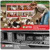 10-Hole Galvanized Steel Chicken Nesting Box - Heavy Duty Egg Laying Box for Hens & Ducks | Rollout Egg Collection | Ventilated Design with Easy - 3 of 4