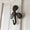 Rustic Cast Iron Propeller Decorative Wall Hook - Foreside Home & Garden - 2 of 4