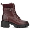 New York & Company Women's Christine Boot - 9, BURGUNDY/BURGUNDY - 2 of 4