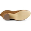 Allegra K Women's Rounded Toe Foldable Ankle Block Heel - 4 of 4