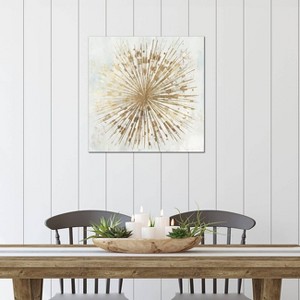 iCanvas Golden Star by Tom Reeves Canvas Print Wall Art - 1 of 3