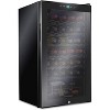 Ivation 34-Bottle Compressor Freestanding Wine Cooler Refrigerator - Black - 3 of 4