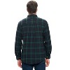 Ashford & Brooks Mens Flannel Button Down Plaid Long Sleeve Casual Shirt - 3 of 4