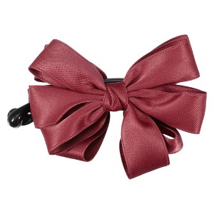 Unique Bargains Women's Fabric Large Bowknot Hair Clips - 1 of 4