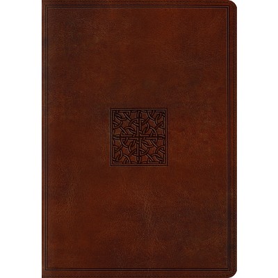 Study Bible-ESV-Celtic Imprint Design - (Leather Bound)