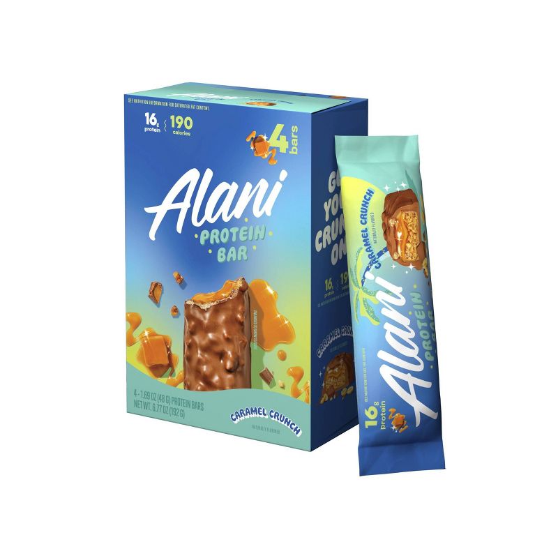 Alani Protein Bars Caramel Crunch - 4ct/6.77oz, 2 of 6