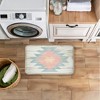 Stupell Industries Pink Navajo Pattern Printed Anti-Fatigue Floor Mat, design by Susan Winget, 30"x18" - 4 of 4