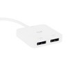 Monoprice USB-C to Dual 4K DisplayPort Adapter (Dual 4K@60Hz) 