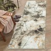 Modern Abstract Large Area Rugs for Bedroom Living Room, Washable Non Slip Floor Carpet for Home Office - 2 of 4