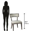 Hekman 24525 Hekman Side Chair 2-4525 Grey Sedona - 3 of 3