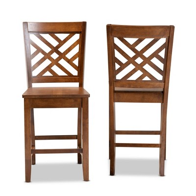 Baxton Studio Caron Counter Stool - Thumbnail 3