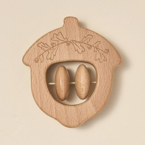 Acorn Wooden Rattle - Hearth & Hand™ with Magnolia - 1 of 3