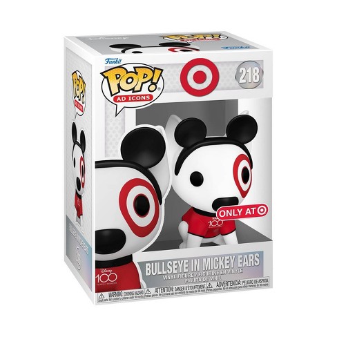 Funko Pop Ad Icons Target Bullseye In Mickey Ears Vinyl Figure