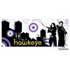 Girl's Marvel Hawkeye Cityscape T-Shirt - 2 of 4