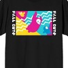 Fall Guys Ultimate Knockout Falling Game Characters Men's Black T-Shirt - 2 of 3