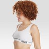 Hanes Women's Ribbed Scoop Neck Bra MHT006 - 2 of 3