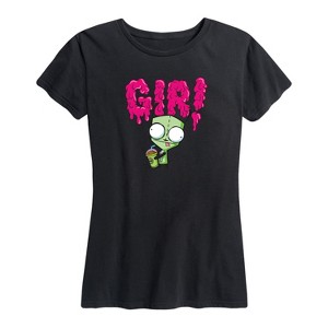 Women's - Invader ZIM - ZIM and GIR Short Sleeve Graphic T-Shirt - 1 of 4