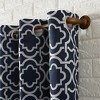 Sun Zero Blackout Barnett Trellis Grommet Curtain Panel - image 2 of 4