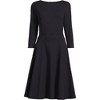 Lands' End Women's Starfish 3/4 Sleeve Dress - 3 of 4