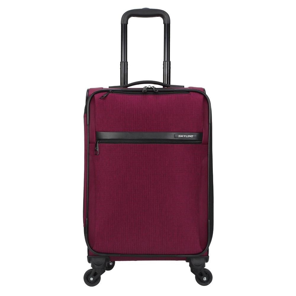 Photos - Travel Accessory SkyLine Softside Carry On Spinner Suitcase - Tawny Port 