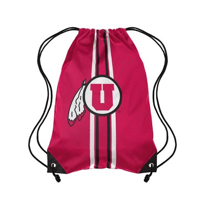 NCAA Utah Utes Stripe Drawstring Bag