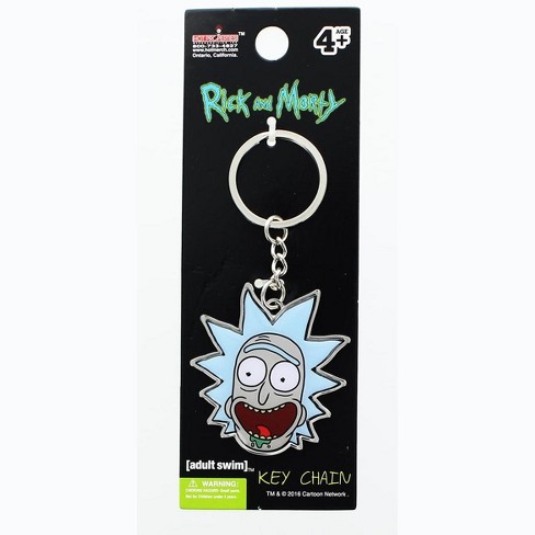 Metal Key Chain RICK & MORTY STAR Officially Licensed