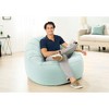 Intex Beanless Bag Inflatable Chair, 44" X 41" X 29" Mint Blue - 2 of 3