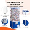 VEVOR Gumball Machine for Kids, 25" Height Home Vending Machine, PS Bouncy Balls Dispenser, Hold 230 Capsule Toys, Rectangle Bubble Gum Machine - 4 of 4