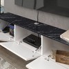 Atelier Mobili Floating TV Stand Floating Entertainment Center Under TV Shelf FloatingFloating TV Console for up to 80 inch TV - 4 of 4