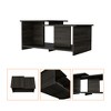 Waycross Coffee Table, One Large Shelf, Two Table Tops - 3 of 4