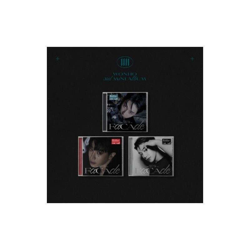 Wonho - Facade - Jewel Case Version - incl. 96pg Photobook, Photo Card + Folded Poster (CD), 1 of 2