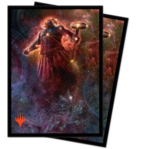 Ultra PRO Theros Beyond Death Purphoros, Bronze-Blooded Alt Art Standard Deck Protector Sleeves (100ct) for Magic: The Gathering - 1 of 1