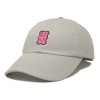 Dalix Pink Gummy Embroidered Cotton Dad Hat Baseball Cap Adjustable Womens - 4 of 4