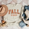 Simply Sage Market Women's Graphic Sweatshirt Fall Vibes Varsity Grunge - 3 of 4