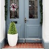 poetree Artificial Boxwood Cone Topiary Tree in Pot 2-Pack Fake Tree Indoor & Outdoor Faux Plants Decor - 3 of 4