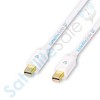 SatelliteSale Mini DisplayPort to Mini DisplayPort DP Cable Male to Male 4K/30Hz 8.64Gbps Universal Wire PVC White Cord - 2 of 4