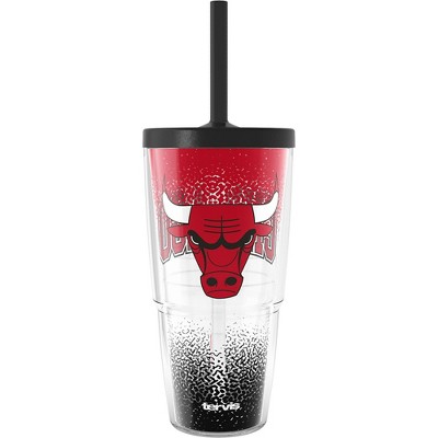 NBA Chicago Bulls All Over Classic Tumbler with Straw Lid - 24oz