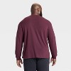 Men's Waffle Henley Shirt - All In Motion™ - 2 of 3