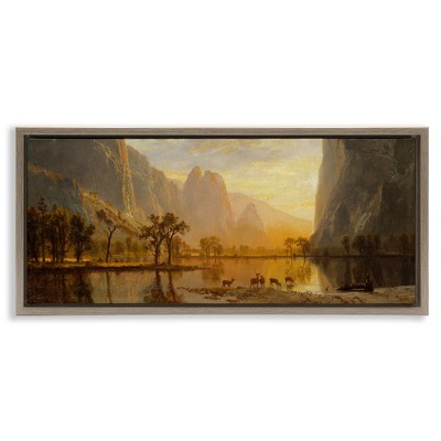 Stupell Industries Yosemite Valley Classic Painting, 31" x 14"