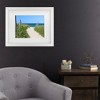 Trademark Fine Art - Beata Czyzowska Young To The Beach Matted Framed Art - 2 of 4