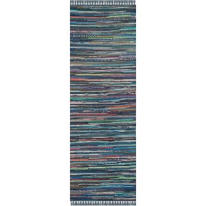 Rag Rug RAR121 Hand Woven Indoor Rugs - Safavieh - 1 of 4