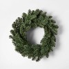 22" Pre-lit Battery Operated LED Artificial Christmas Wreath Dual Color Lights - Wondershop™: Indoor/Outdoor - image 3 of 4