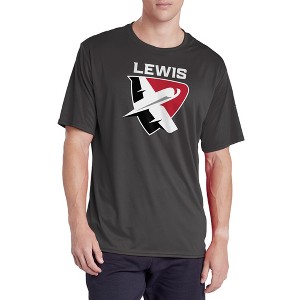 Men's Lewis University Men's Sport Active T-Shirt Primary Logo - 1 of 4