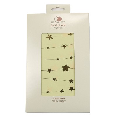 Soular Powered 10ct Tissue Gift Packaging Accessories Hot Stamp