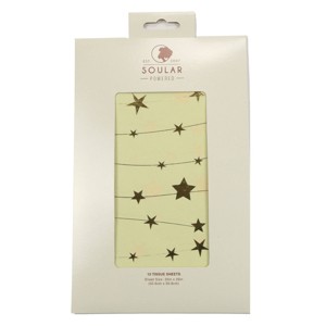 Soular Powered 10ct Tissue Gift Packaging Accessories Hot Stamp - 1 of 4