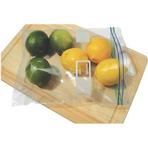 Heritage Reclosable Food/Utility Bags - 2 gal Capacity - 13" x 15.60" Clear - 100/Carton - 1 of 2