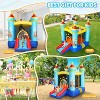 HOMDOX 8.9 ft x 6.9 ft Inflatable Bounce House, Outdoor Indoor Fun Bouncy House with 470W Blower, Slide & Jumping Area, Ball Toss Game for Kids 2-10 - 4 of 4
