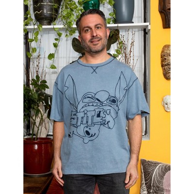 Disney Lilo & Stitch Matching Family Drop Shoulder T-Shirt Adult